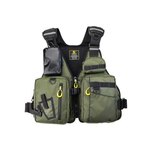 Colete Fishing Prime Salva-vidas Multi-funcional para a pesca