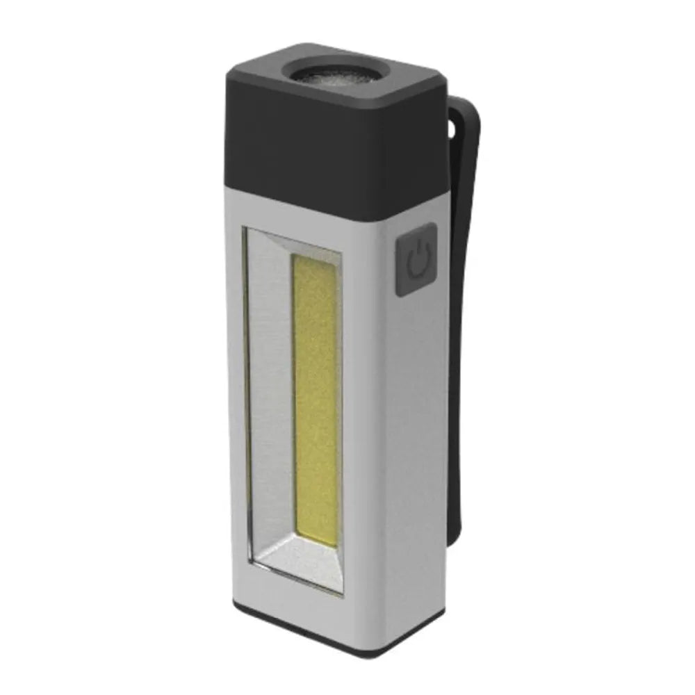 LANTERNA DE MÃO E CABEÇA NTK EXTERMINADOR DE 100 LÚMENS RECARREGÁVEL USB