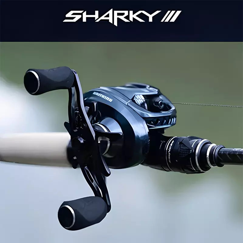Carretilha KastKing Sharky III, Recolhimento 7.2:1, 179g Peso Ultra-leve BFS, 6kg Arrasto
