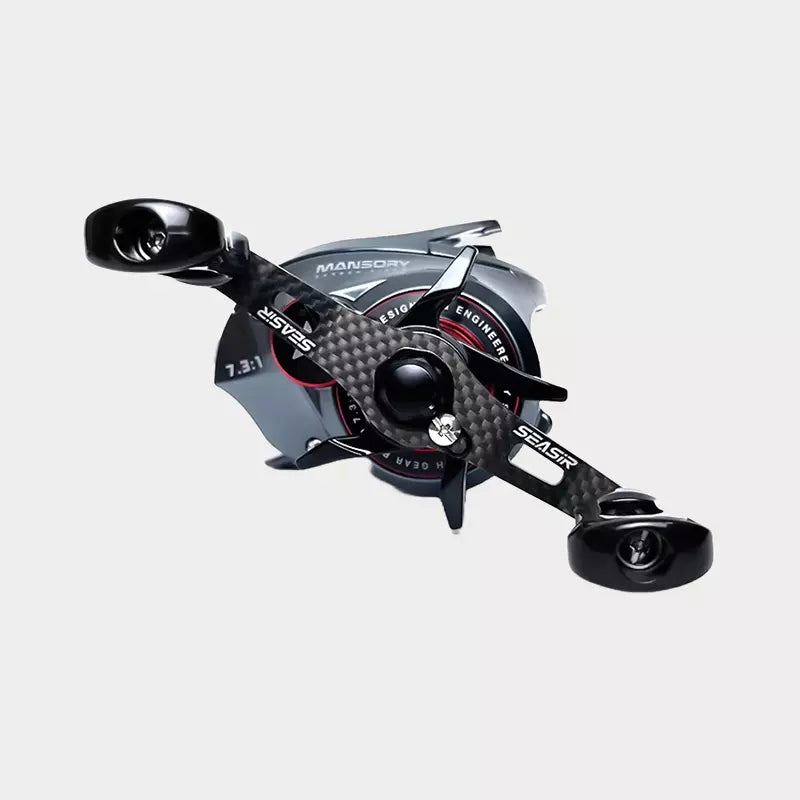 Carretilha Seasir Mansory, Recolhimento 7.3:1, 146g Peso Ultra-leve, 8.5kg Arrasto