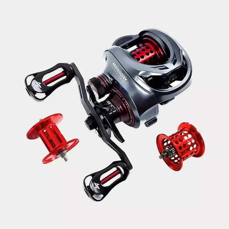 Carretilha Seasir Mansory, Recolhimento 7.3:1, 146g Peso Ultra-leve, 8.5kg Arrasto