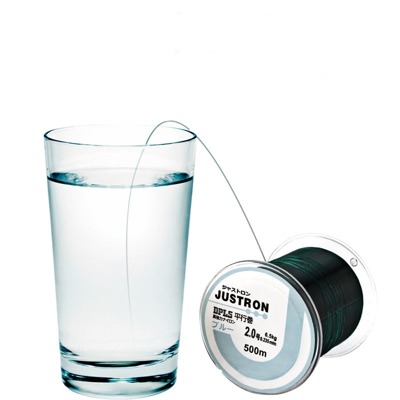 LINHA DE PESCA FISHING PRIME BLINDADA DAIWA JUSTON MONOFILAMENTO 500m