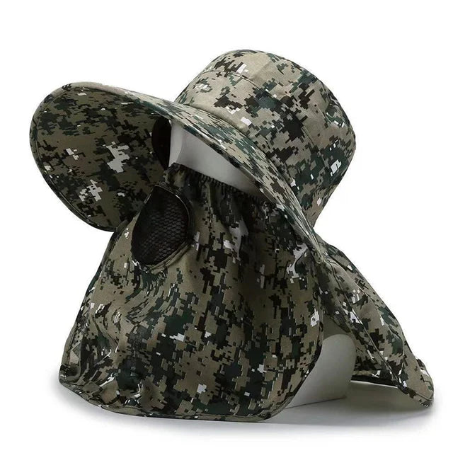 Chapéu de Pesca Camuflado Respirável Fishing Prime
