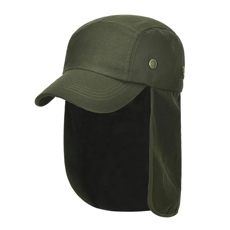 BONÉ FISHING PRIME COM PROTETOR DE ORELHA