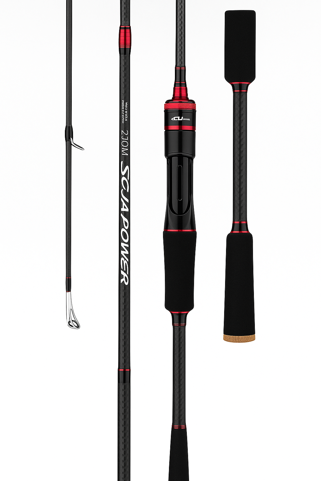 Vara de Pesca CARRETILHA Carbon 1.68m 6-20lb