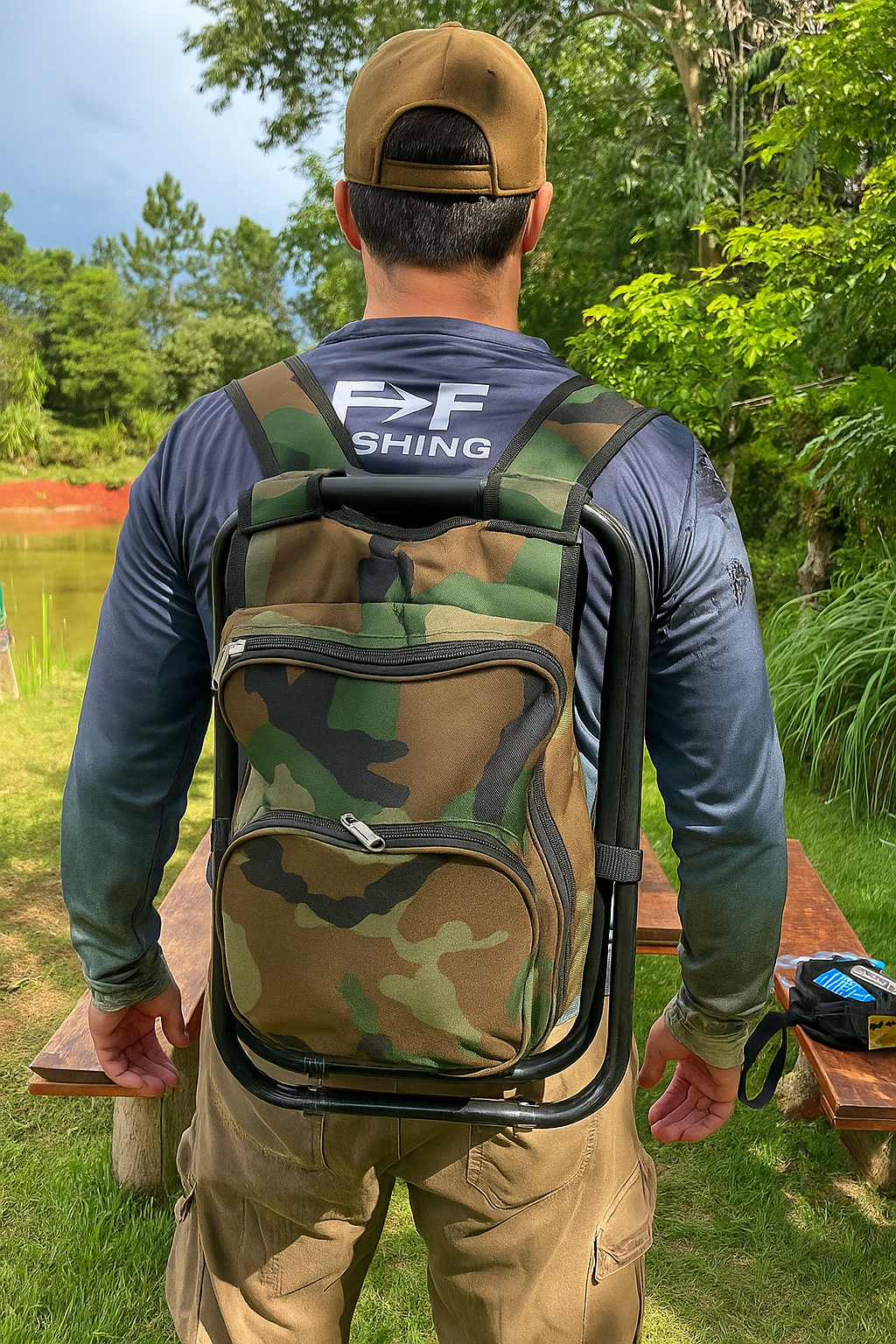 MOCHILA FISHING PRIME MULTI-FUNÇÕES