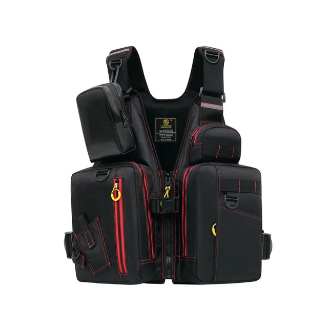 Colete Fishing Prime Salva-vidas Multi-funcional para a pesca