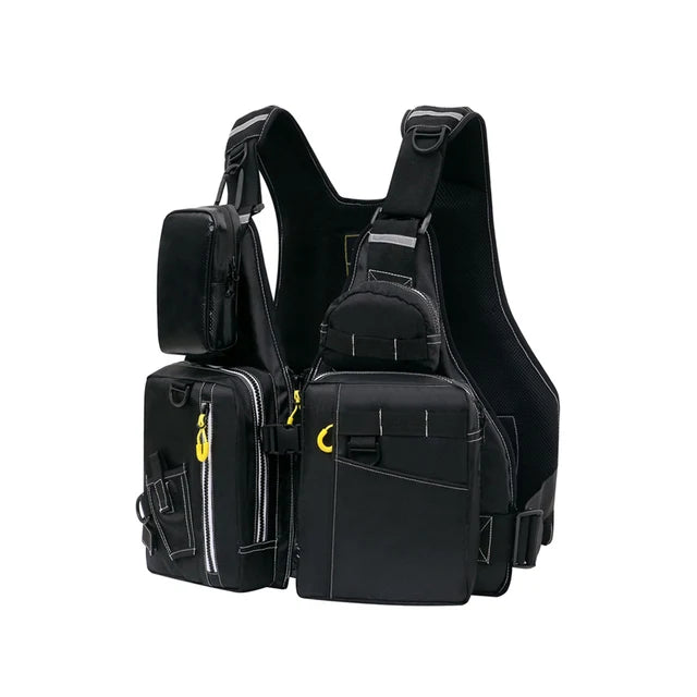 Colete Fishing Prime Salva-vidas Multi-funcional para a pesca