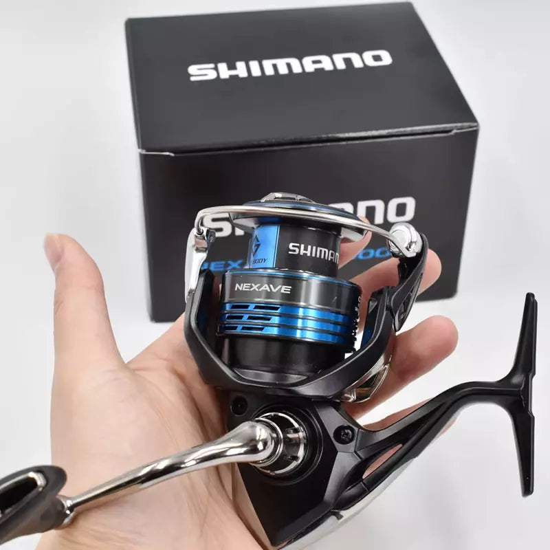 Molinete Shimano Nexave + Linha Multifilamento SeaKnight-MANSTER W8 II 300mt