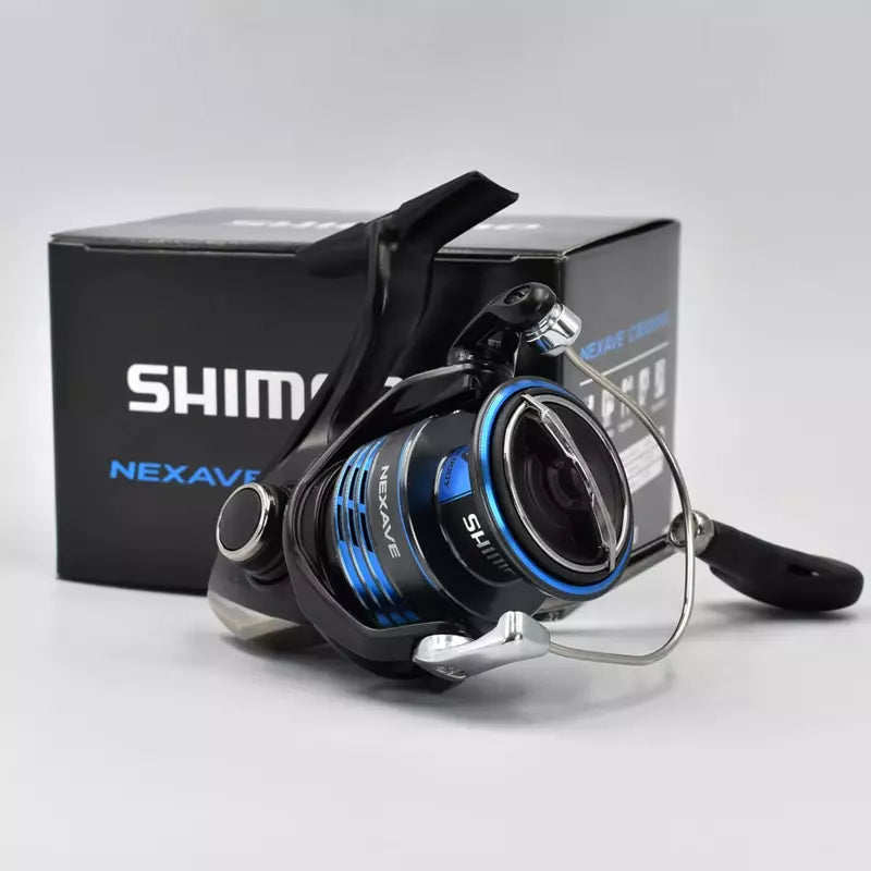 Molinete Shimano Nexave + Linha Multifilamento SeaKnight-MANSTER W8 II 300mt
