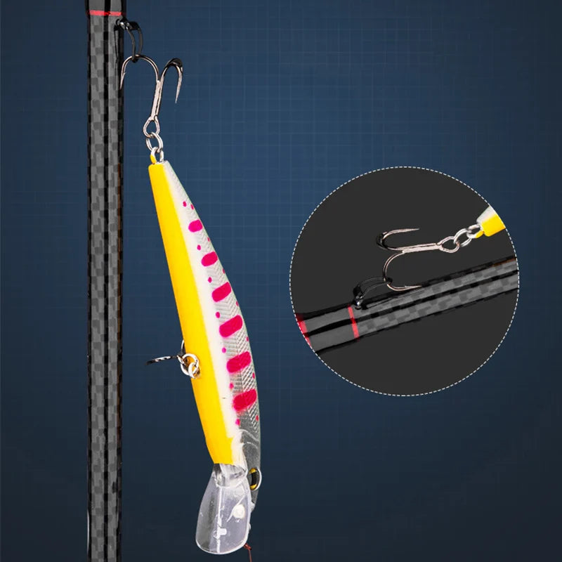 Vara de Pesca CARRETILHA Carbon 1.68m 6-20lb
