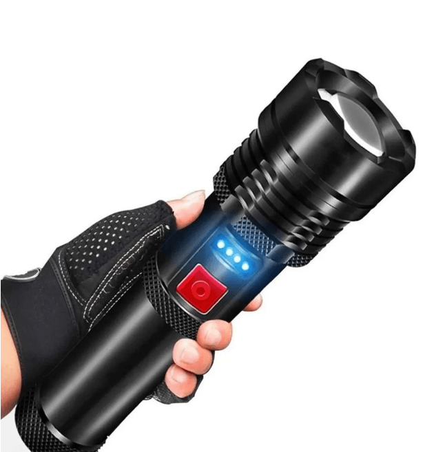LANTERNA MILITAR A PROVA D'ÁGUA LASER PRO TITANIUM