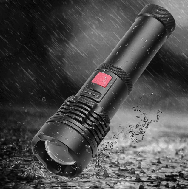 LANTERNA MILITAR A PROVA D'ÁGUA LASER PRO TITANIUM