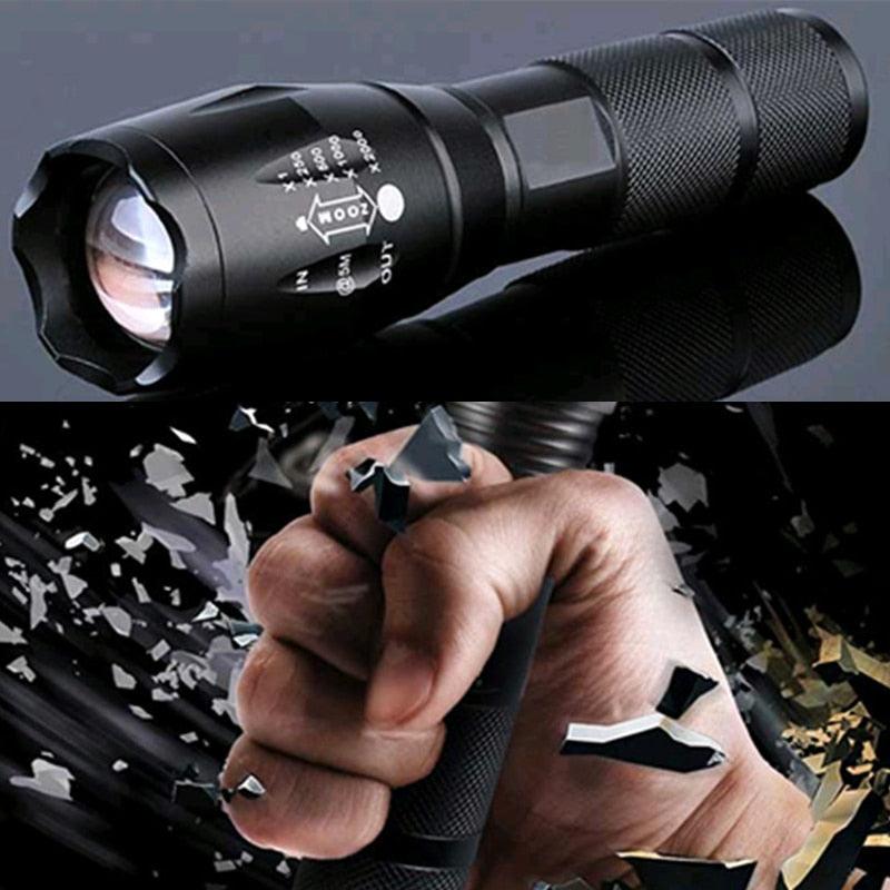 LANTERNA FISHING PRIME PROFISSIONAL T6 8.000 LUMENS