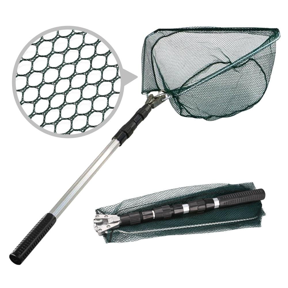 PASSAGUÁ PESCA - CABO DOBRÁVEL TELESCÓPICO RETRÁTIL DE ALUMINIO